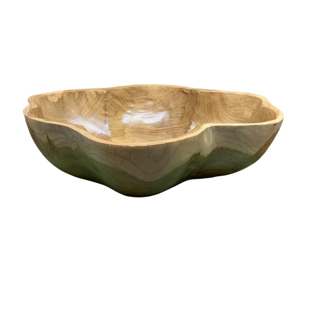 Medium Wooden Bowl - Berbere Imports
