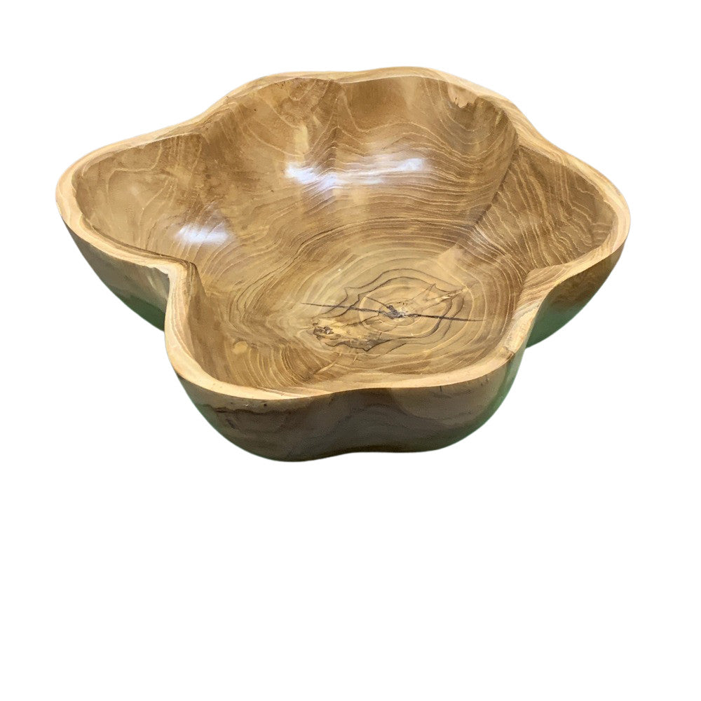 Medium Wooden Bowl - Berbere Imports