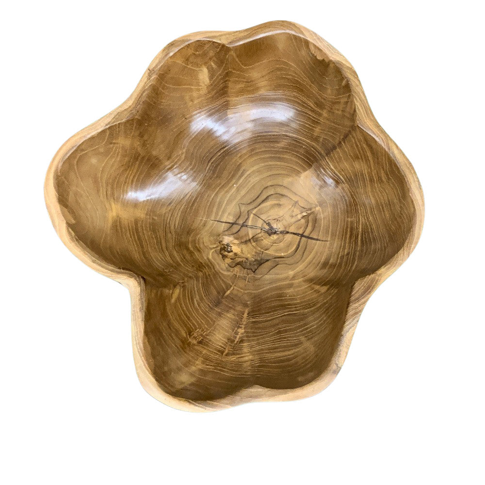 Medium Wooden Bowl - Berbere Imports