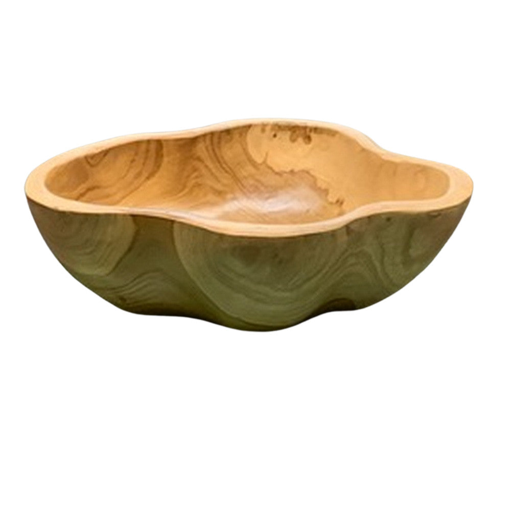 Medium Wooden Bowl - Berbere Imports