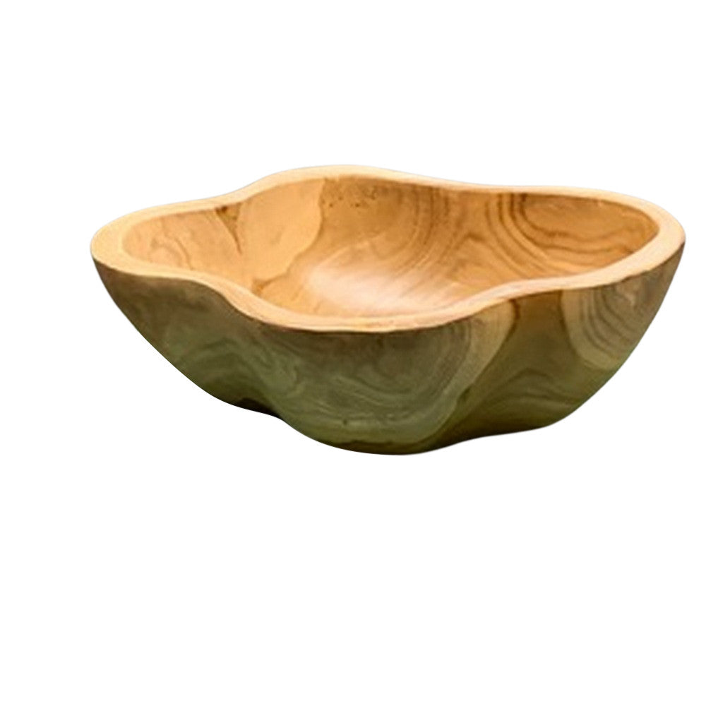 Medium Wooden Bowl - Berbere Imports