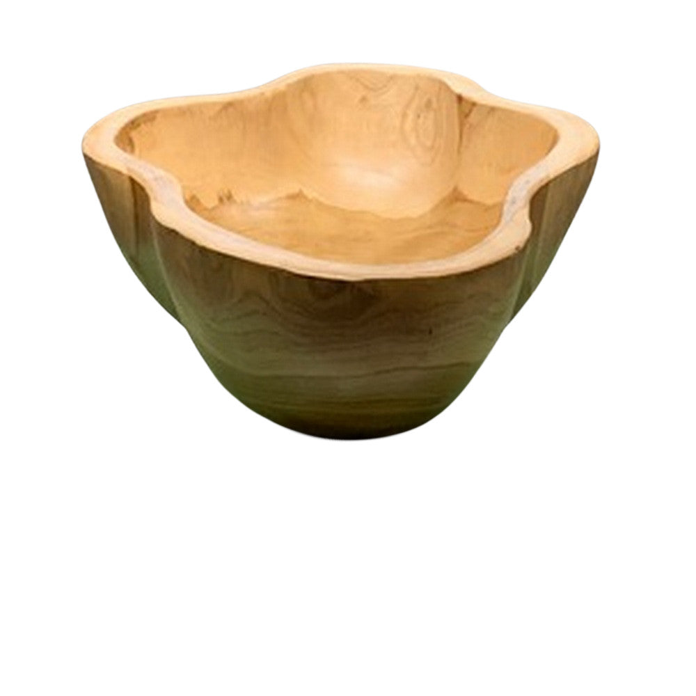 Medium Wooden Bowl - Berbere Imports