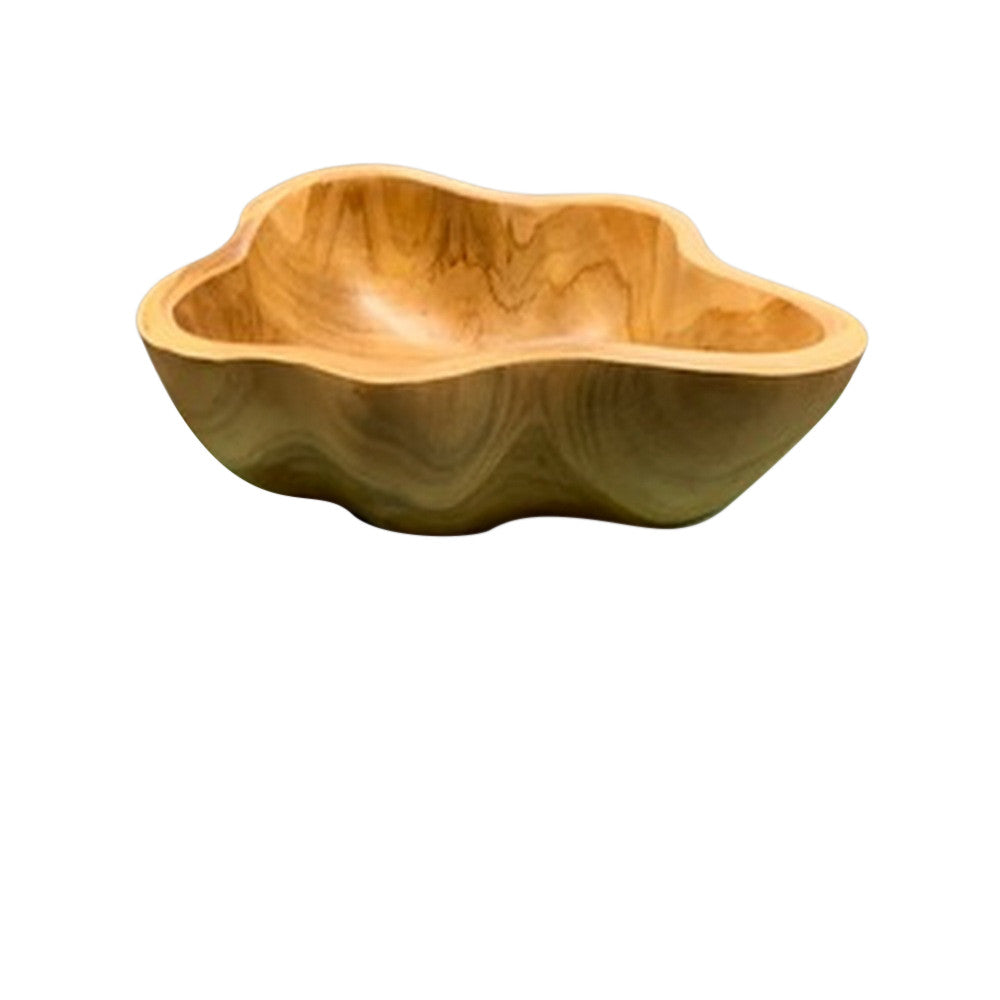 Medium Wooden Bowl - Berbere Imports