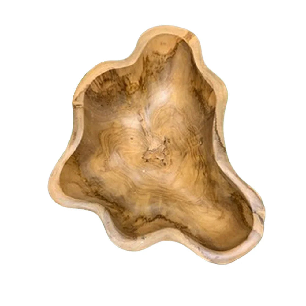 Medium Wooden Bowl - Berbere Imports