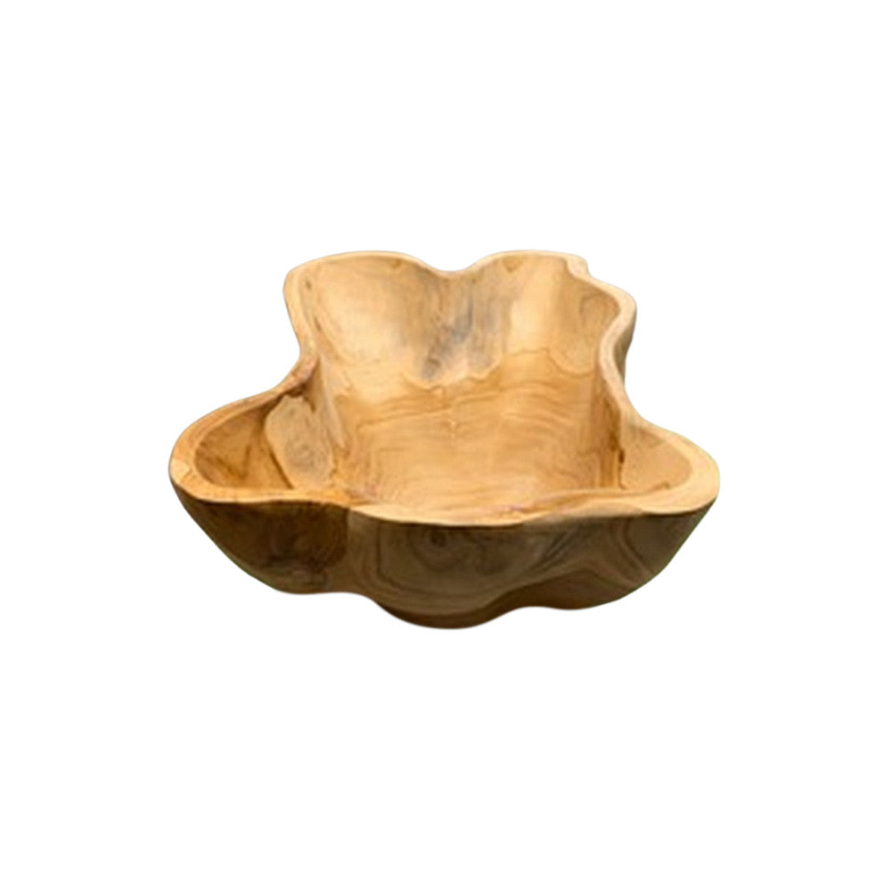 Medium Wooden Bowl - Berbere Imports