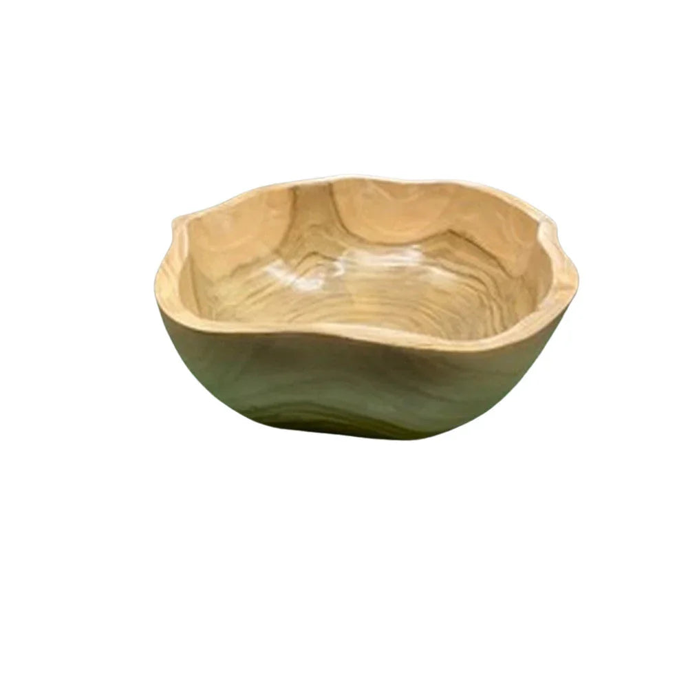 Medium Wooden Bowl - Berbere Imports