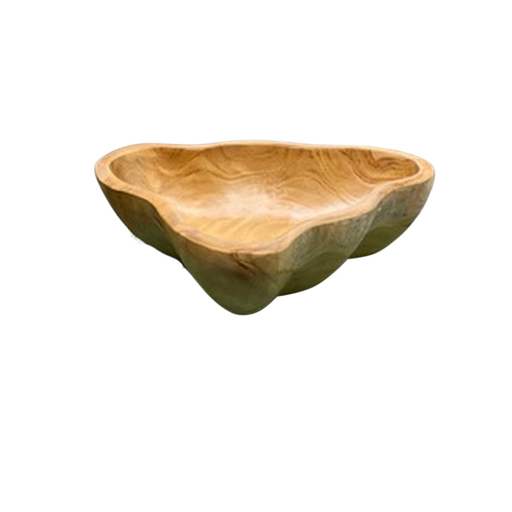 Medium Wooden Bowl - Berbere Imports