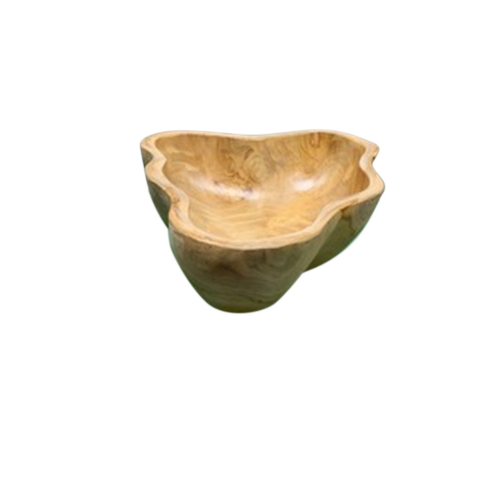 Medium Wooden Bowl - Berbere Imports