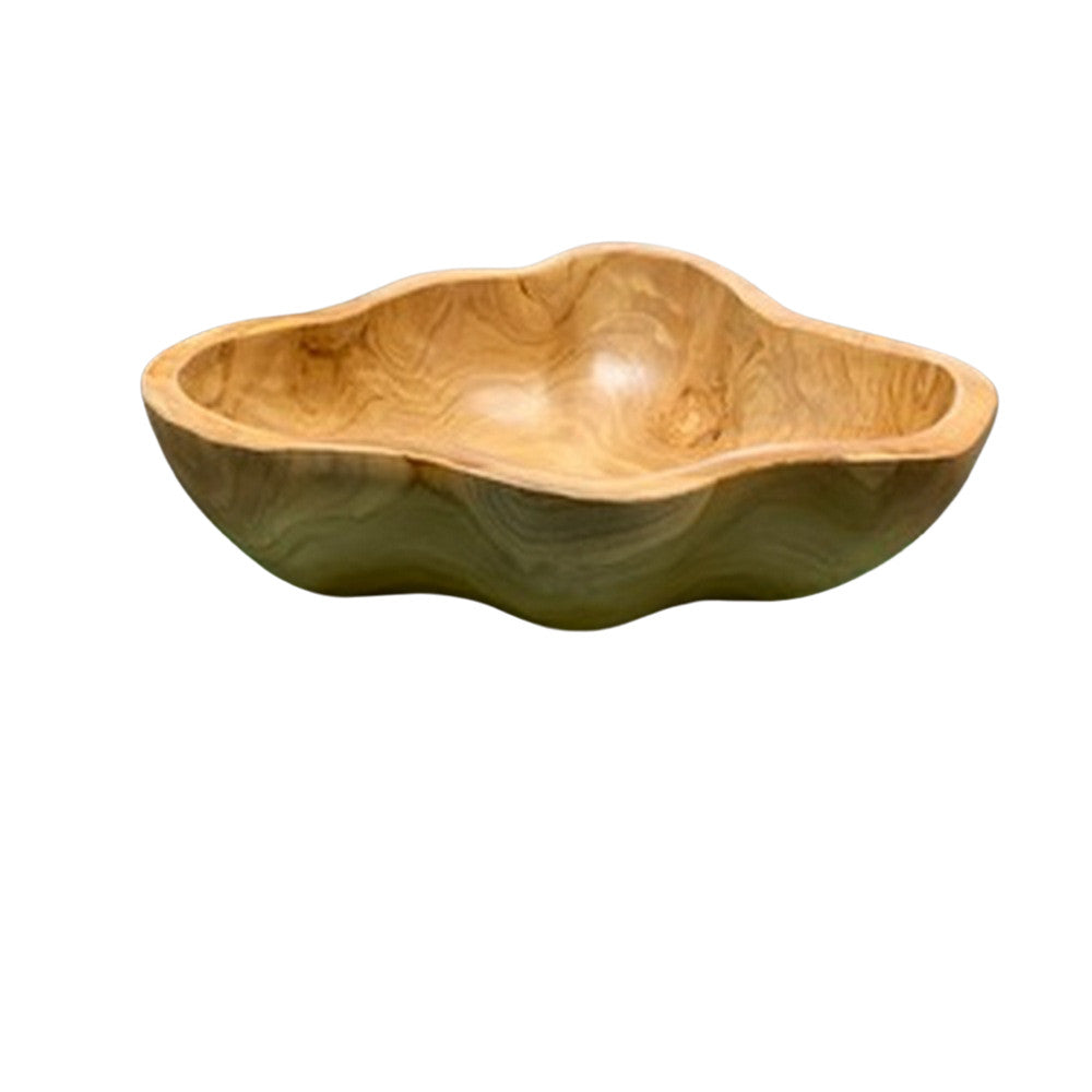 Medium Wooden Bowl - Berbere Imports