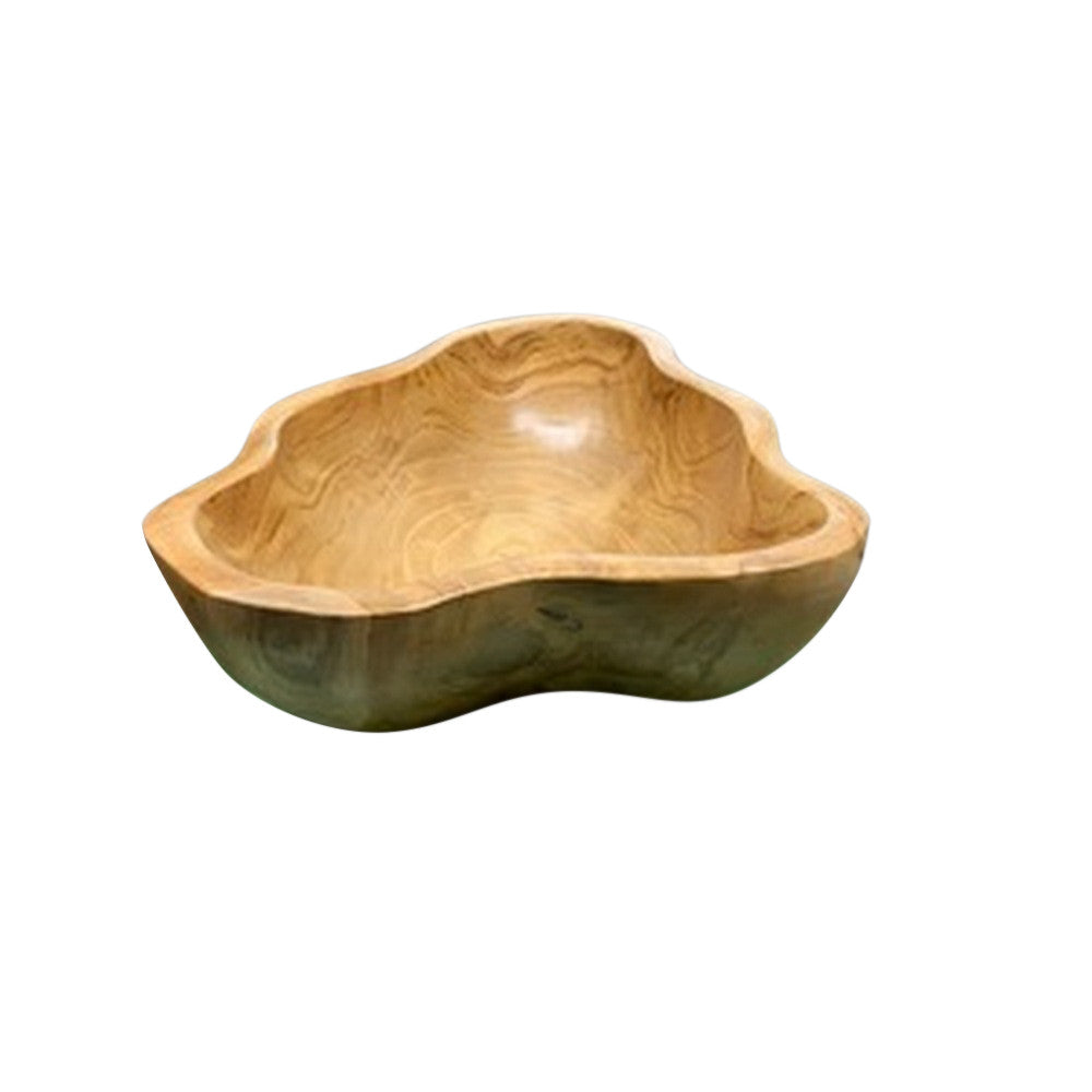 Medium Wooden Bowl - Berbere Imports