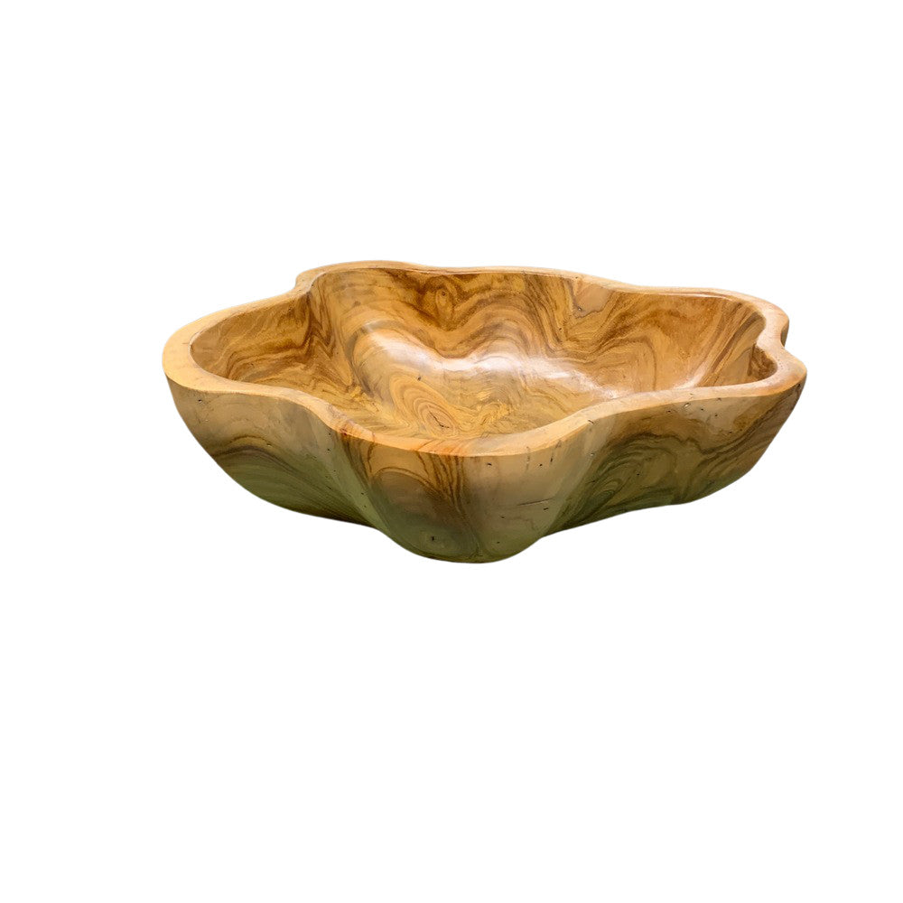Medium Wooden Bowl - Berbere Imports