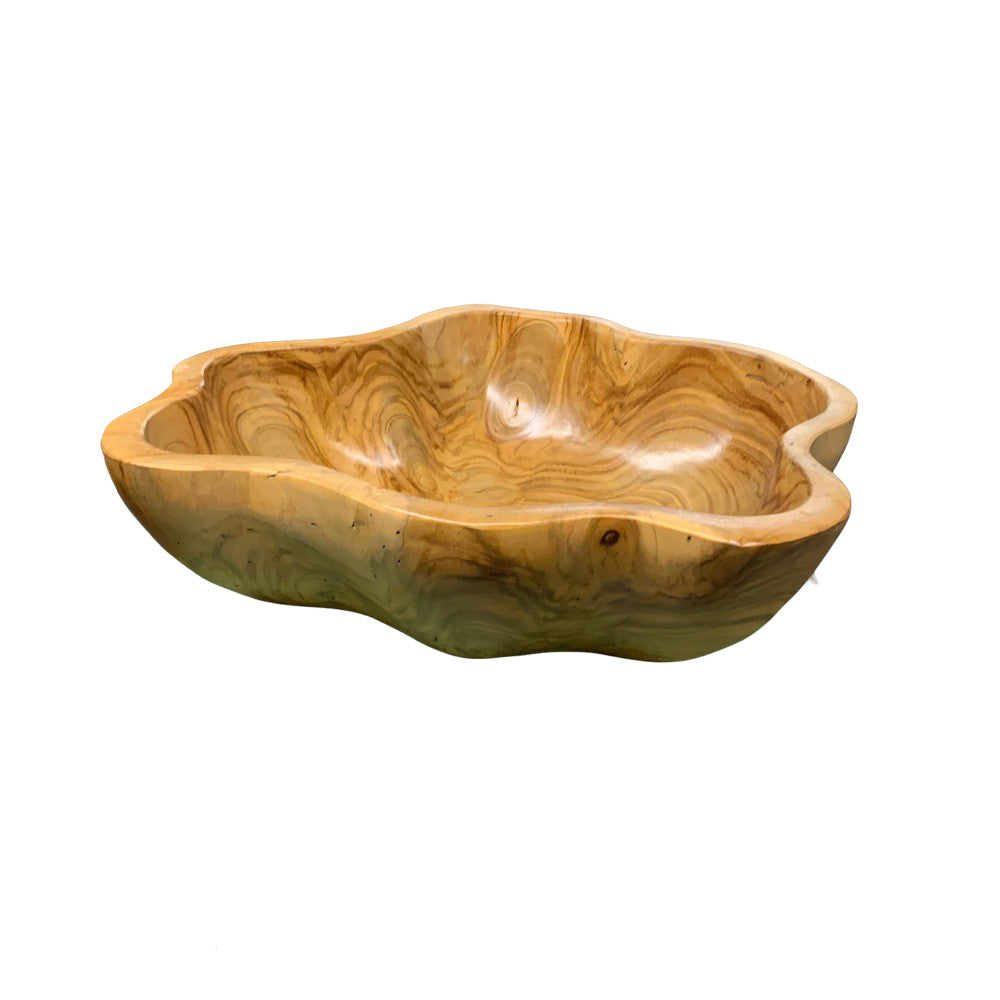 Medium Wooden Bowl - Berbere Imports