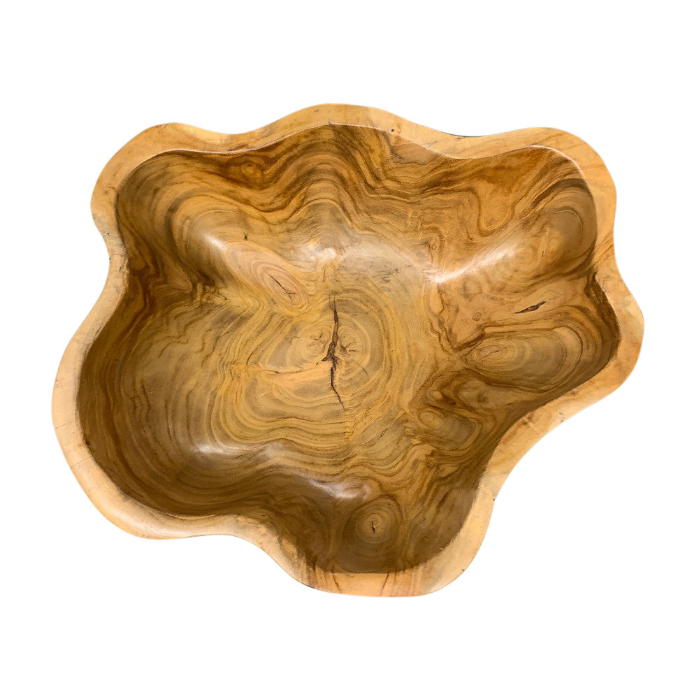 Medium Wooden Bowl - Berbere Imports