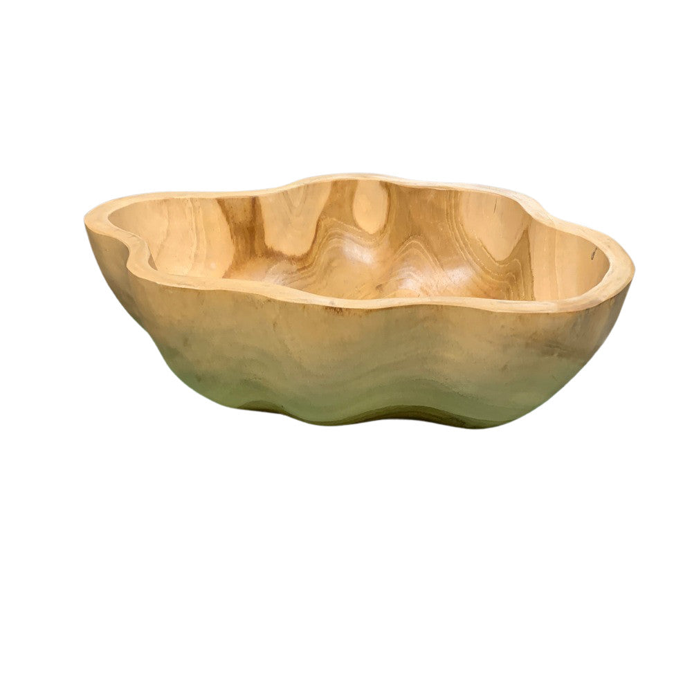 Medium Wooden Bowl - Berbere Imports