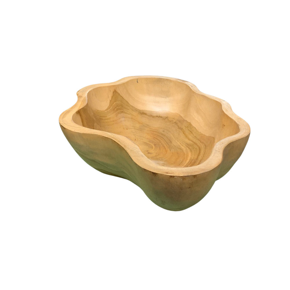 Medium Wooden Bowl - Berbere Imports