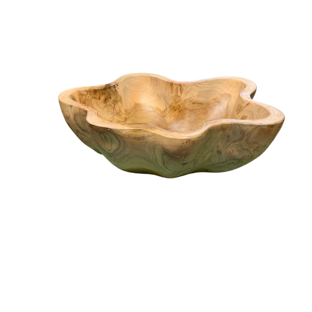 Medium Wooden Bowl - Berbere Imports
