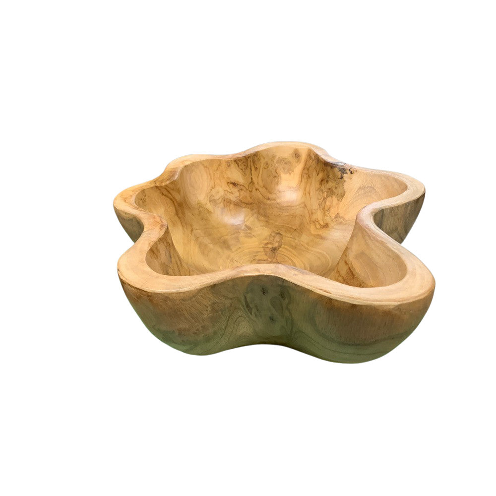 Medium Wooden Bowl - Berbere Imports
