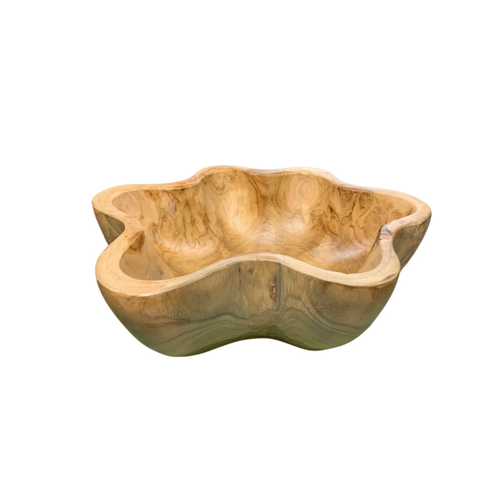 Medium Wooden Bowl - Berbere Imports
