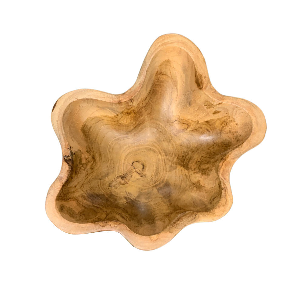 Medium Wooden Bowl - Berbere Imports