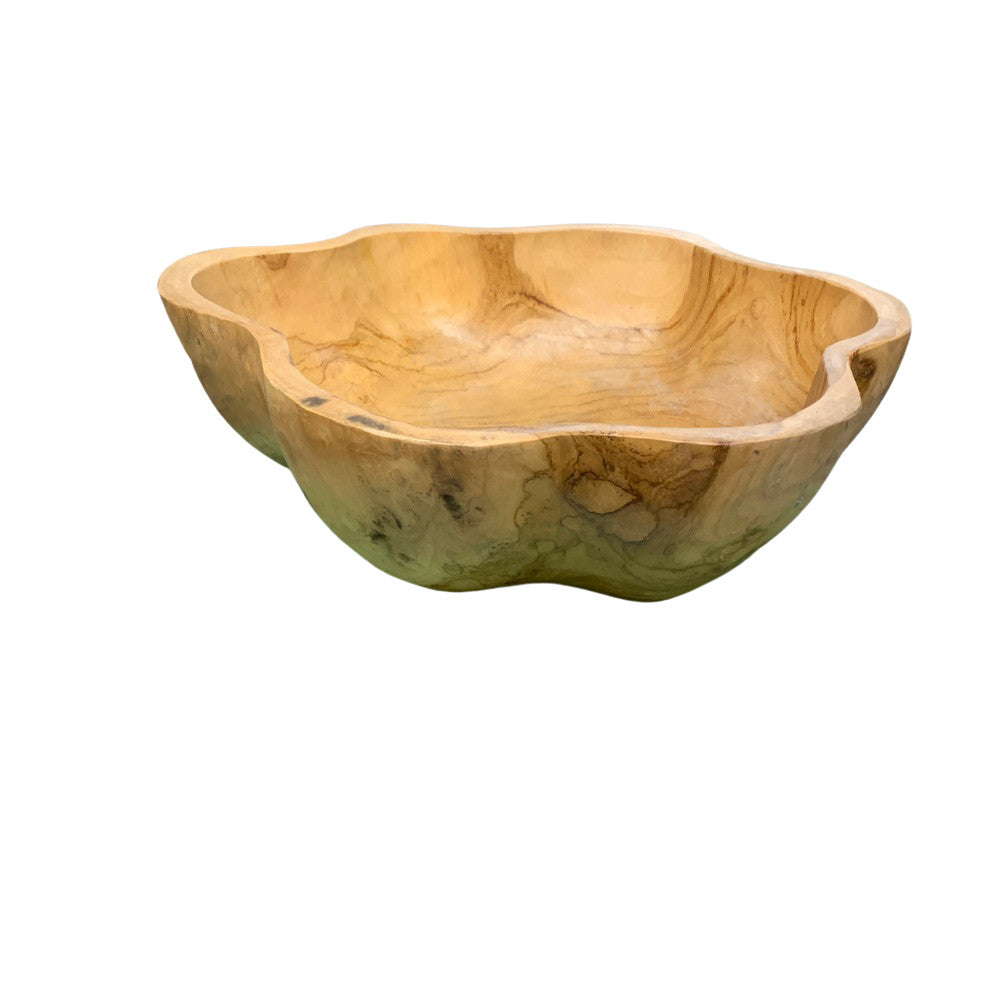 Medium Wooden Bowl - Berbere Imports
