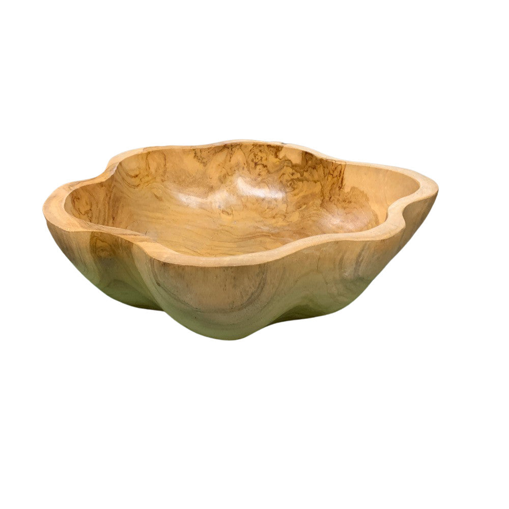 Medium Wooden Bowl - Berbere Imports