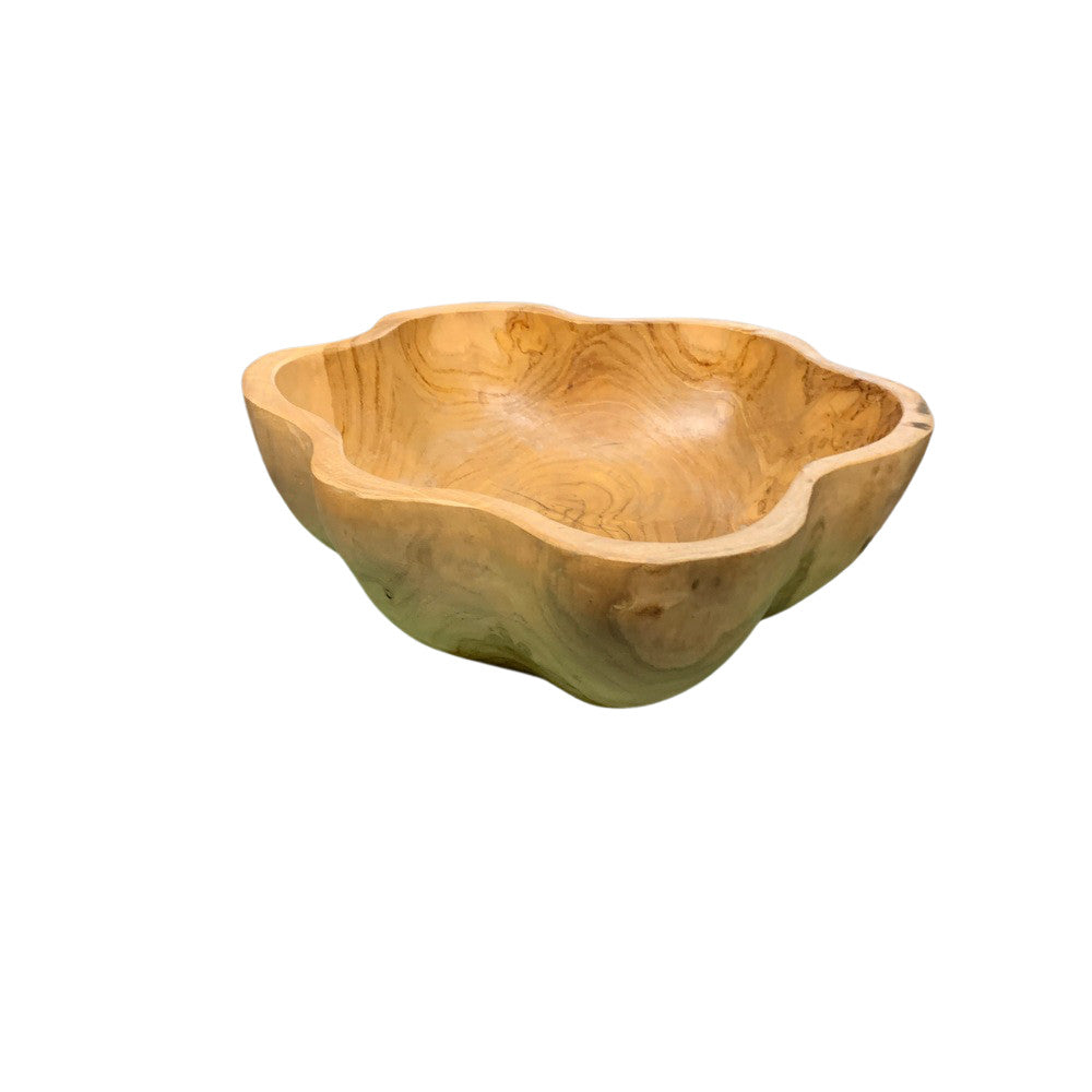 Medium Wooden Bowl - Berbere Imports
