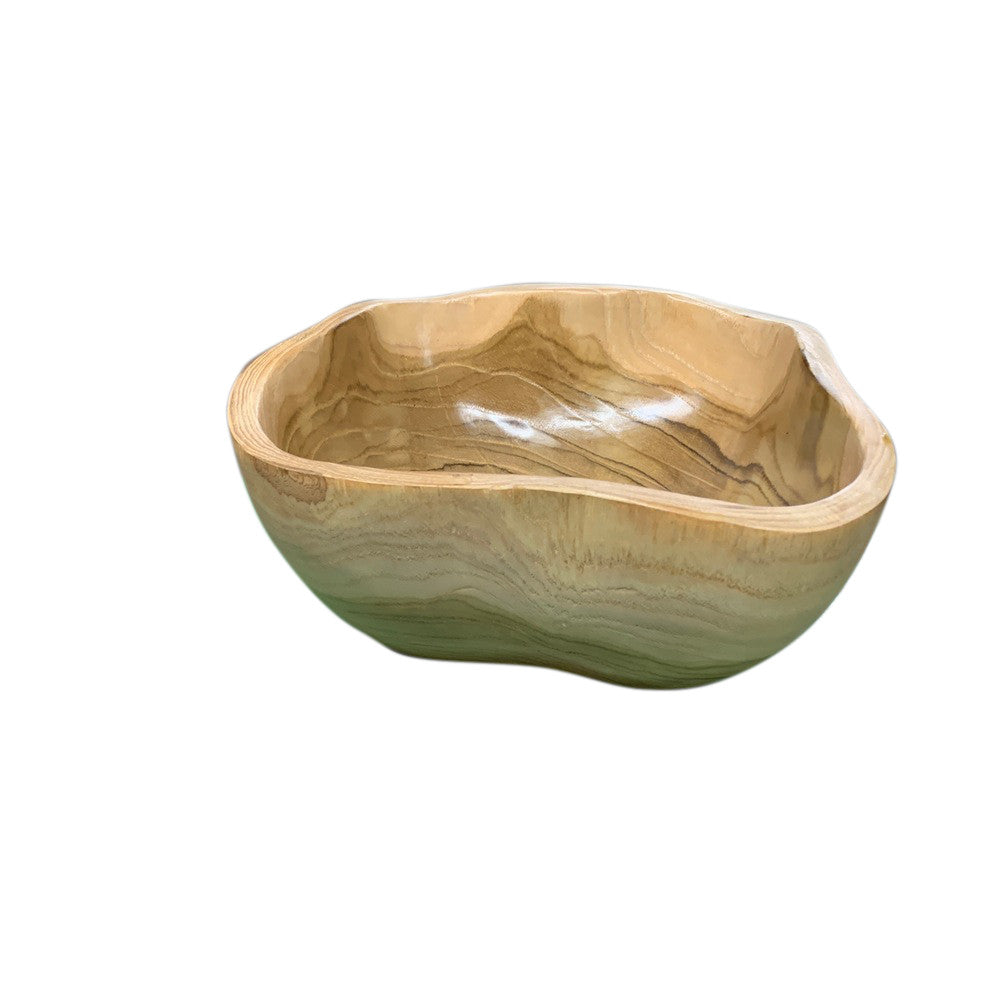 Medium Wooden Bowl - Berbere Imports