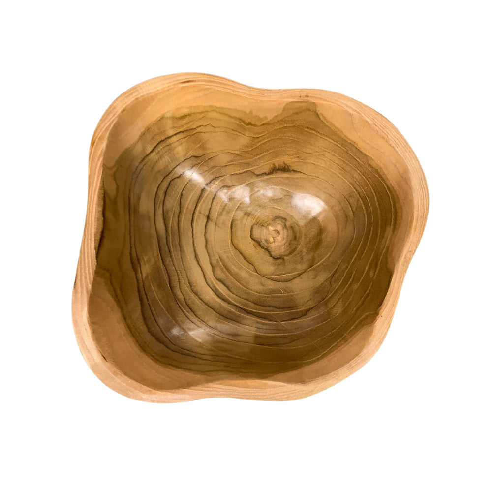 Medium Wooden Bowl - Berbere Imports