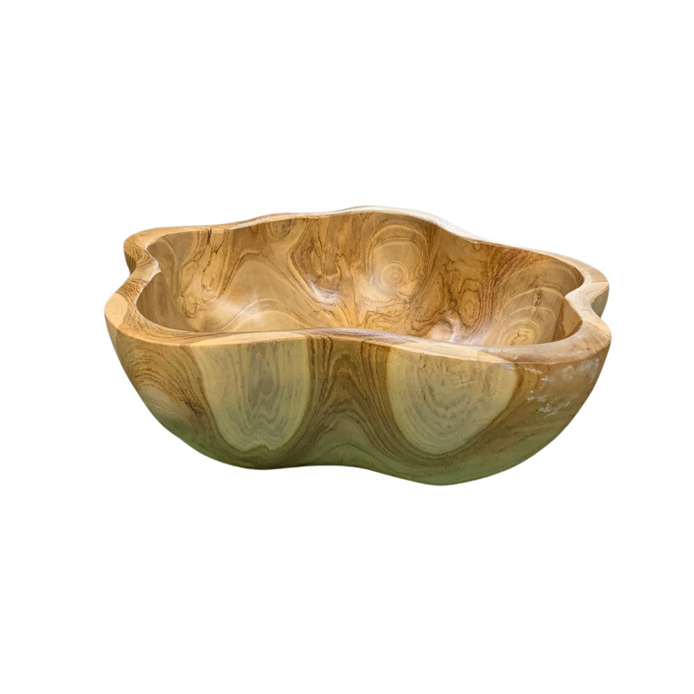 Medium Wooden Bowl - Berbere Imports