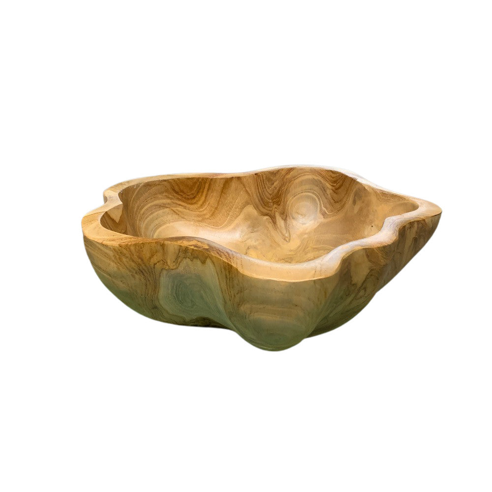 Medium Wooden Bowl - Berbere Imports