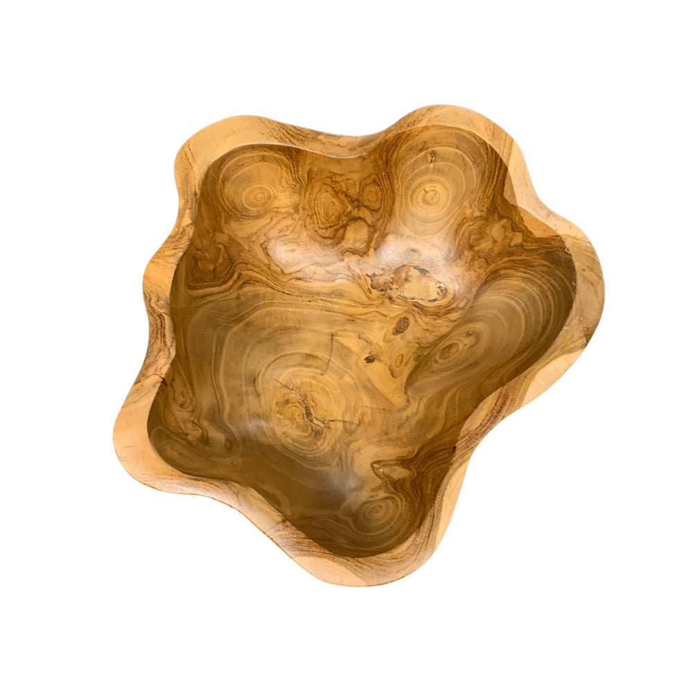 Medium Wooden Bowl - Berbere Imports