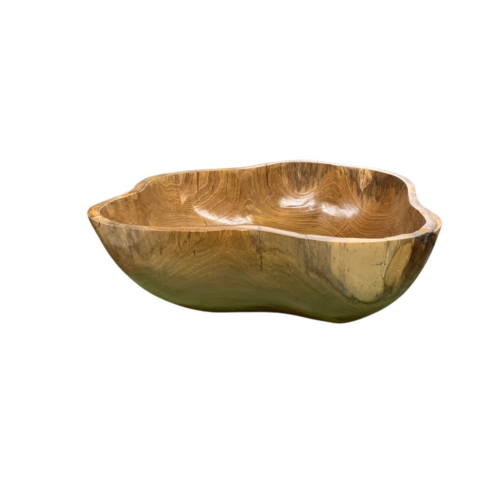 Medium Wooden Bowl - Berbere Imports