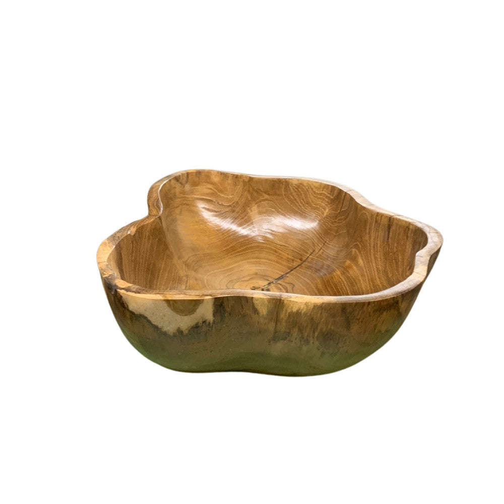 Medium Wooden Bowl - Berbere Imports