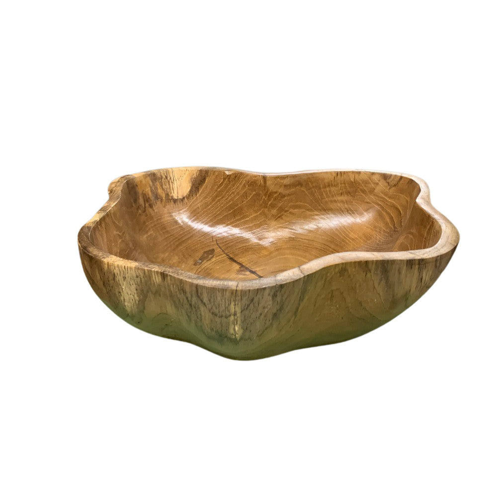 Medium Wooden Bowl - Berbere Imports