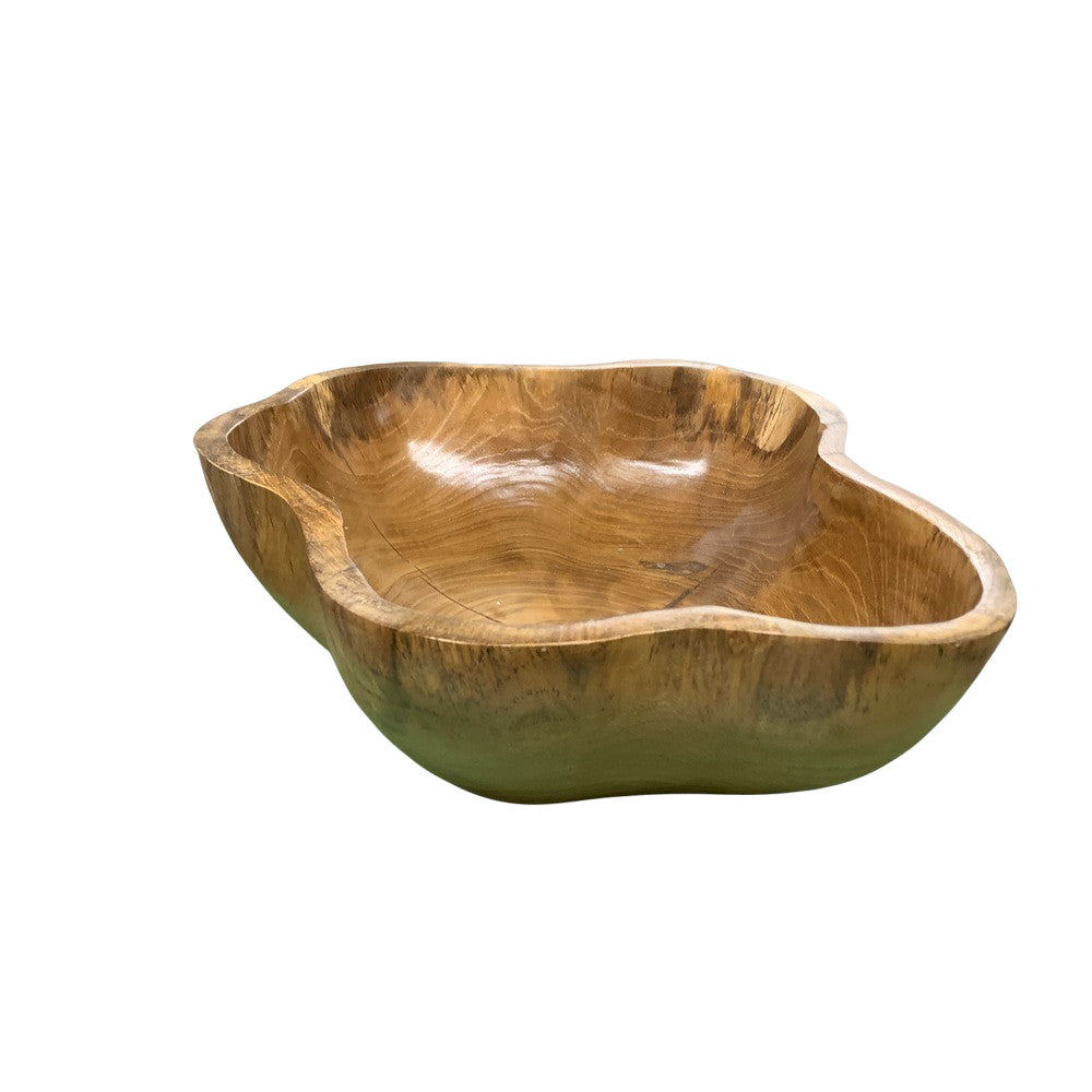 Medium Wooden Bowl - Berbere Imports