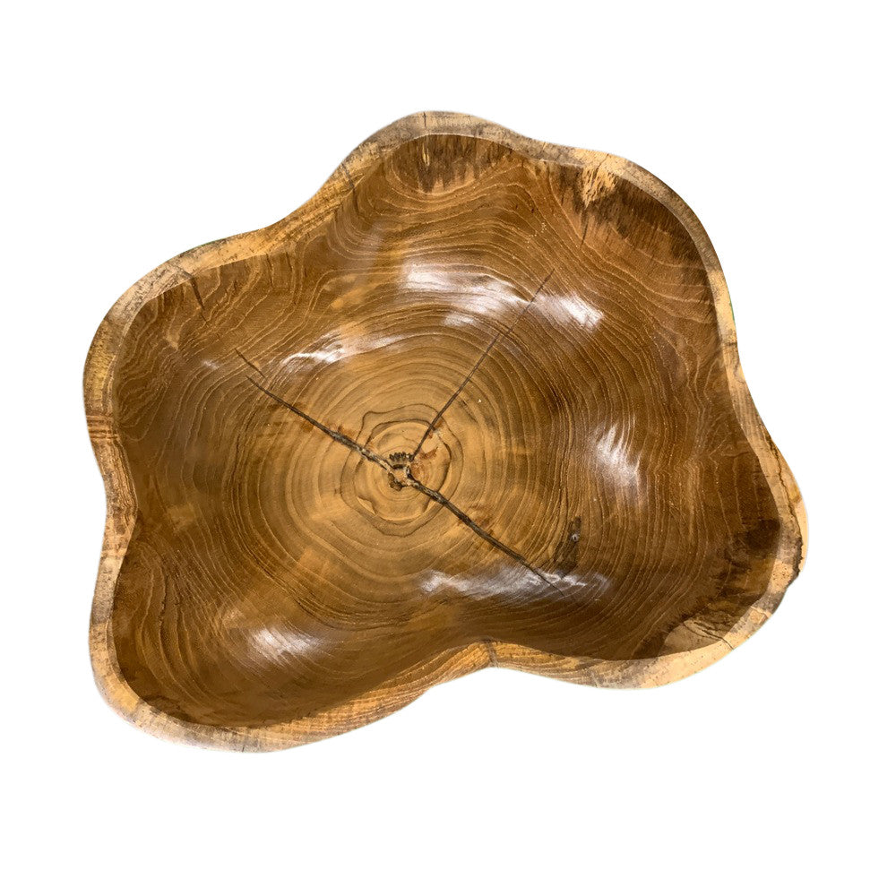 Medium Wooden Bowl - Berbere Imports