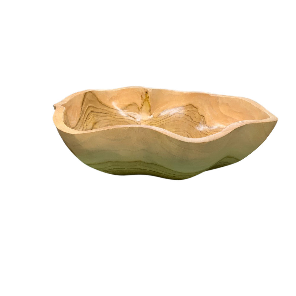 Medium Wooden Bowl - Berbere Imports