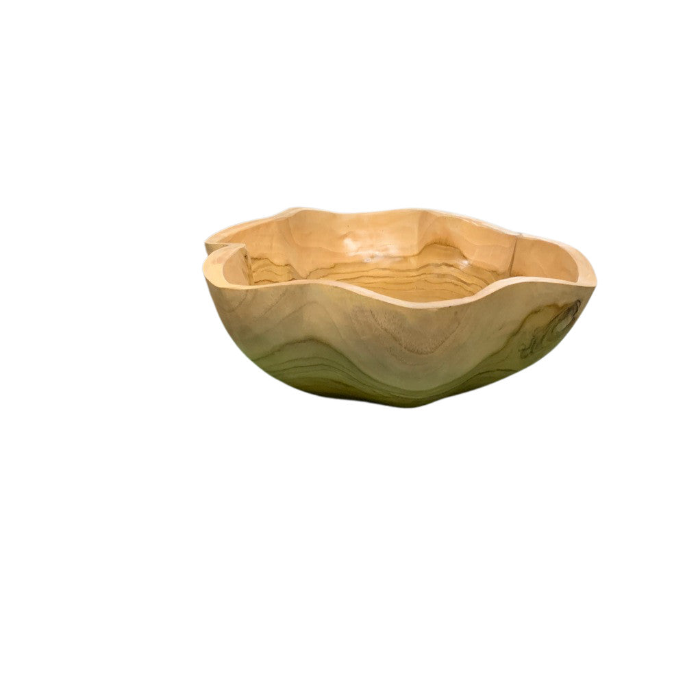 Medium Wooden Bowl - Berbere Imports