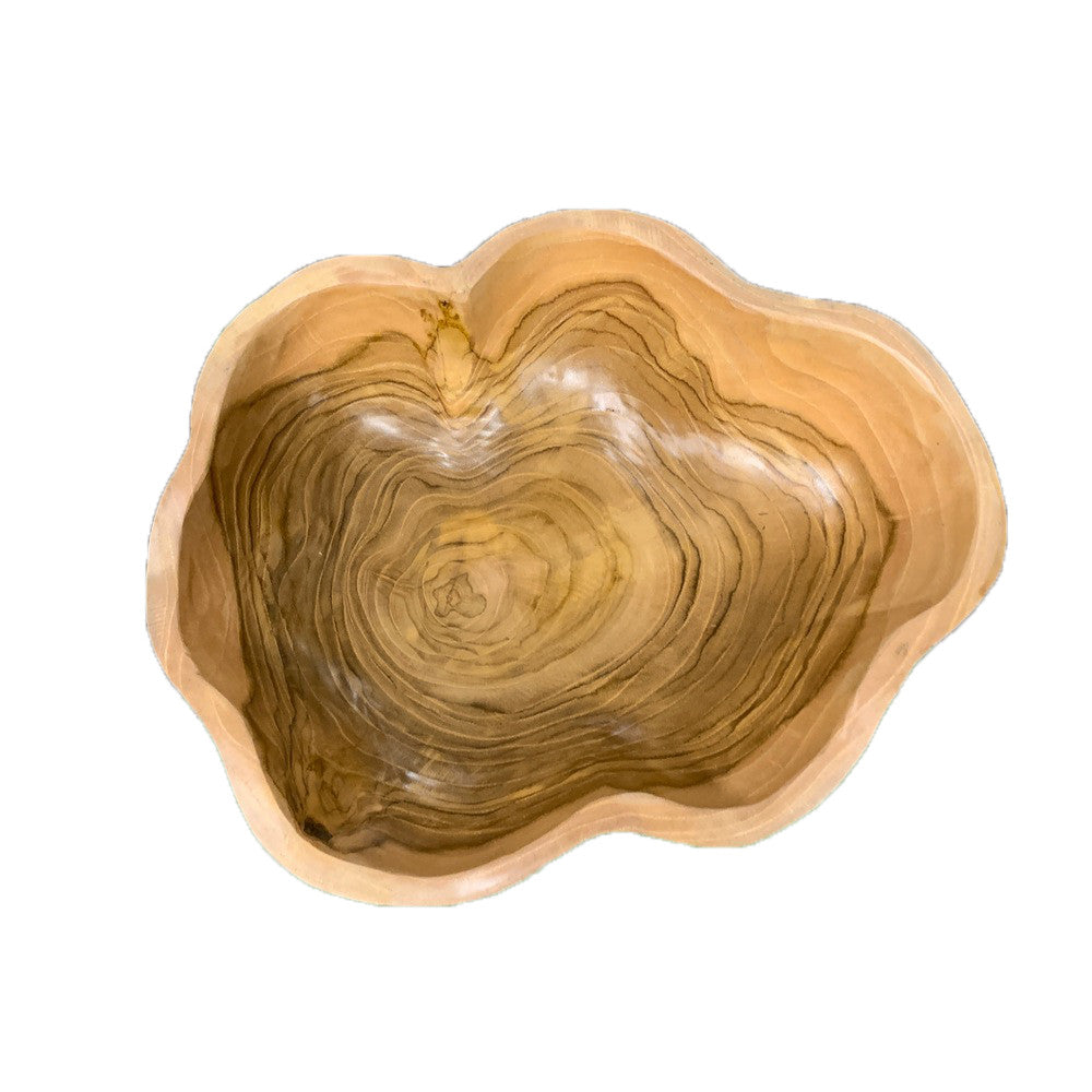 Medium Wooden Bowl - Berbere Imports