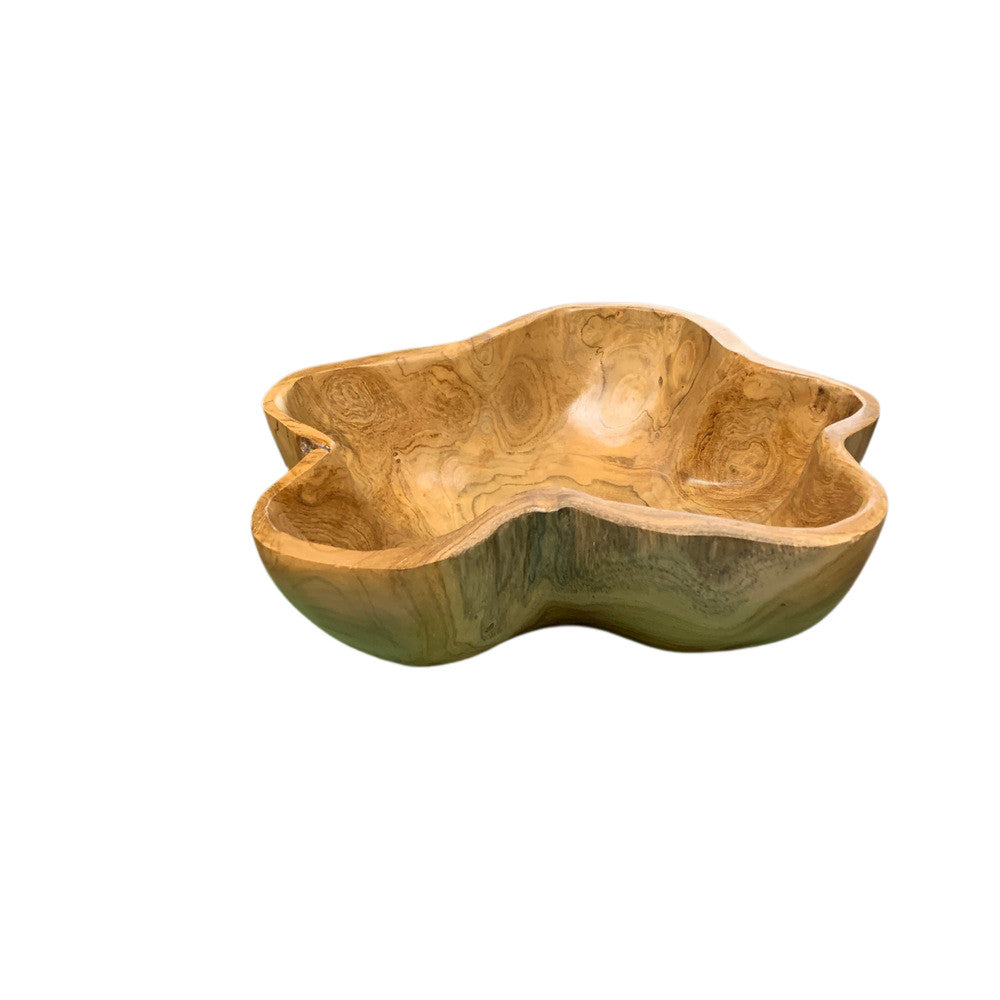 Medium Wooden Bowl - Berbere Imports