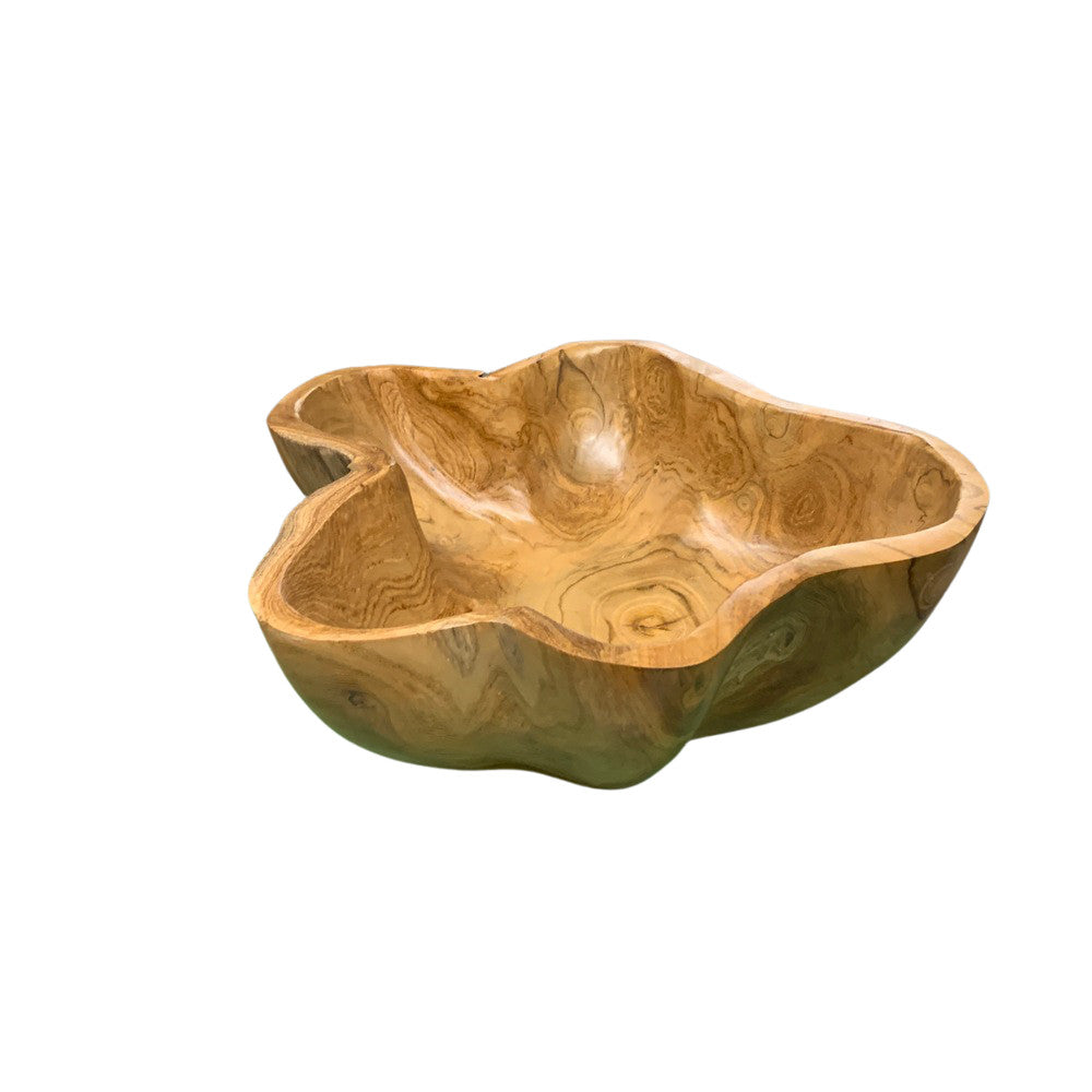 Medium Wooden Bowl - Berbere Imports