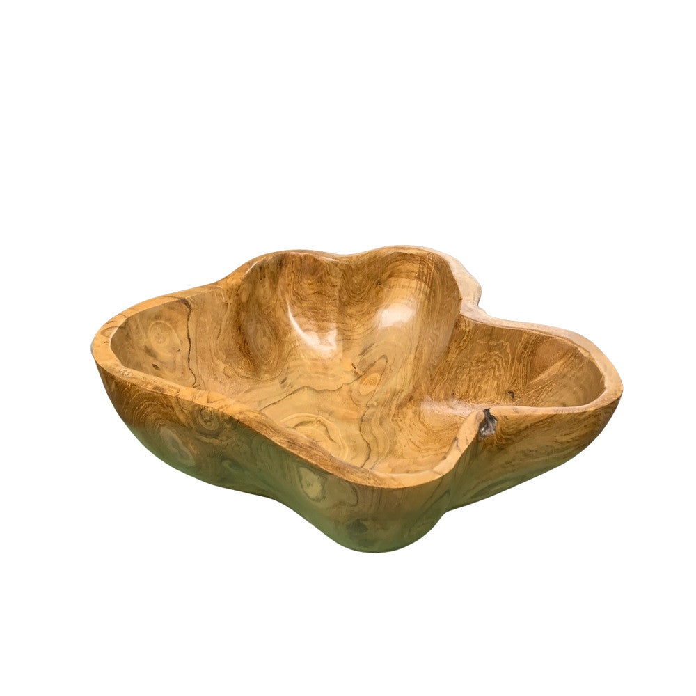 Medium Wooden Bowl - Berbere Imports