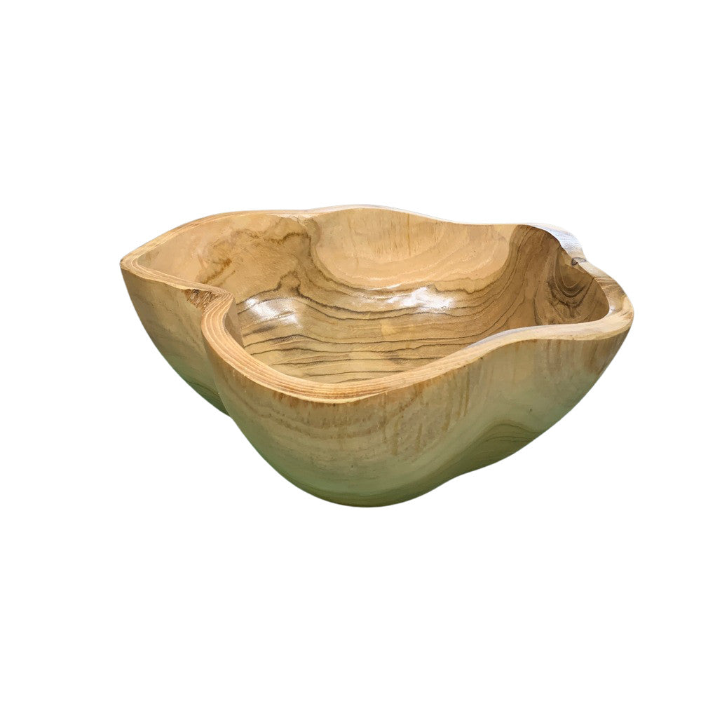 Medium Wooden Bowl - Berbere Imports