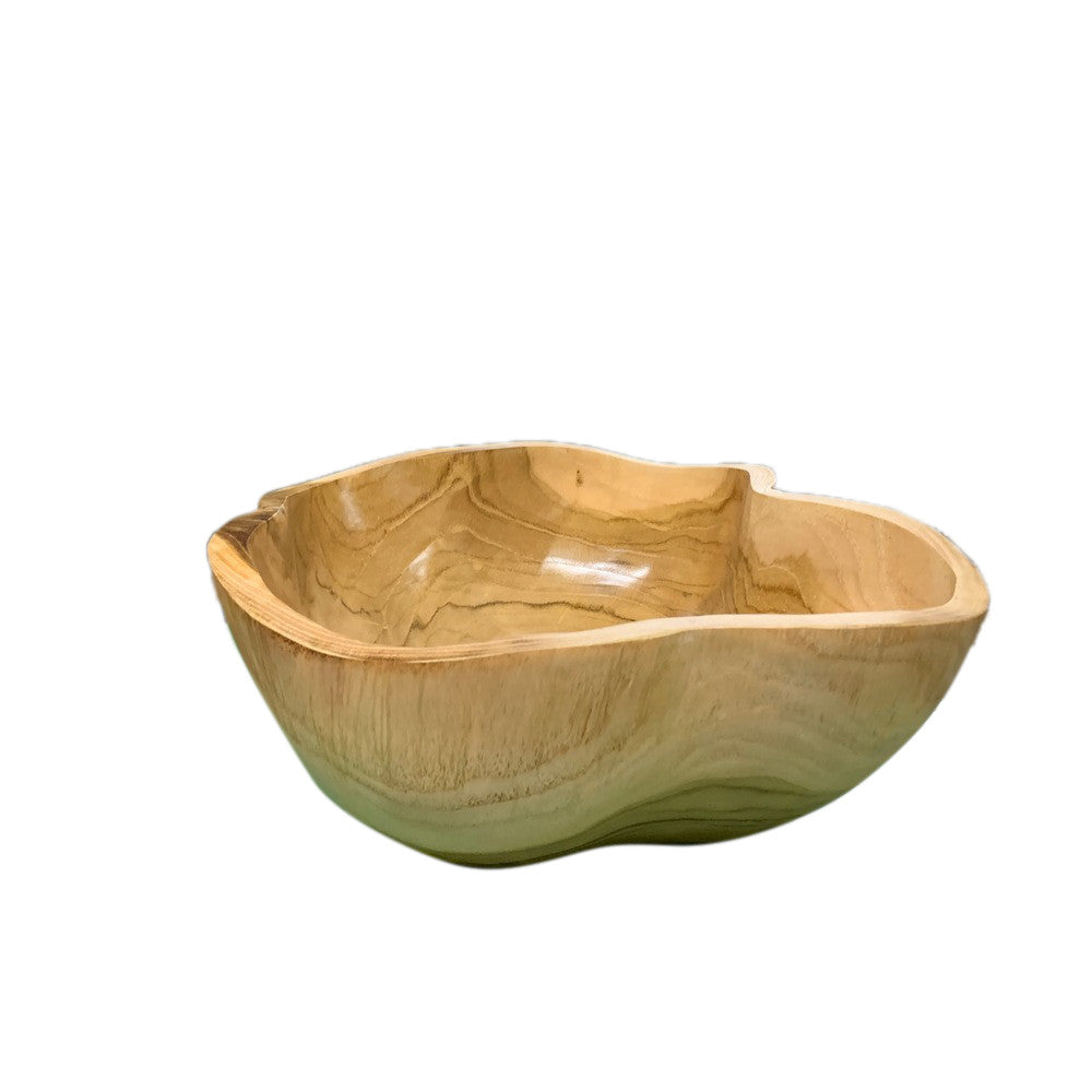 Medium Wooden Bowl - Berbere Imports