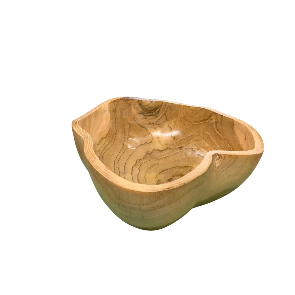 Medium Wooden Bowl - Berbere Imports