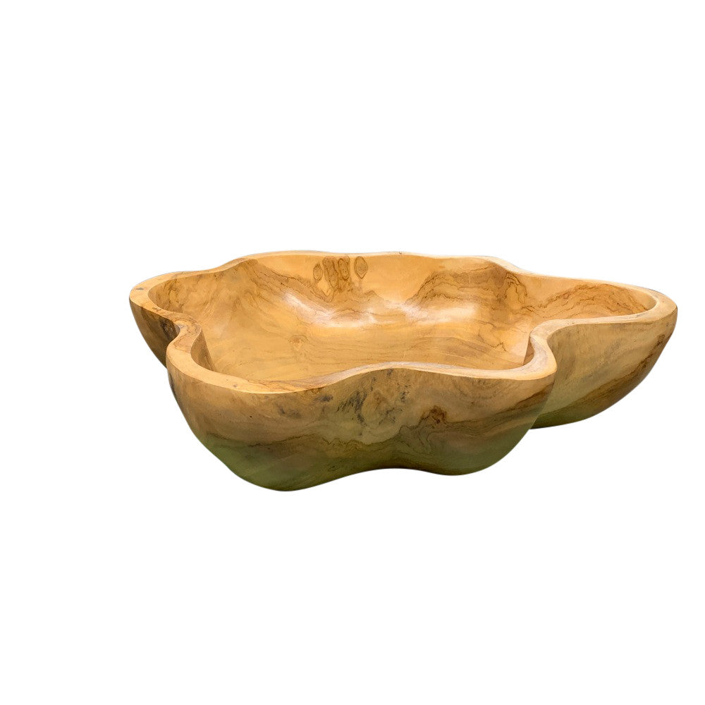 Medium Wooden Bowl - Berbere Imports