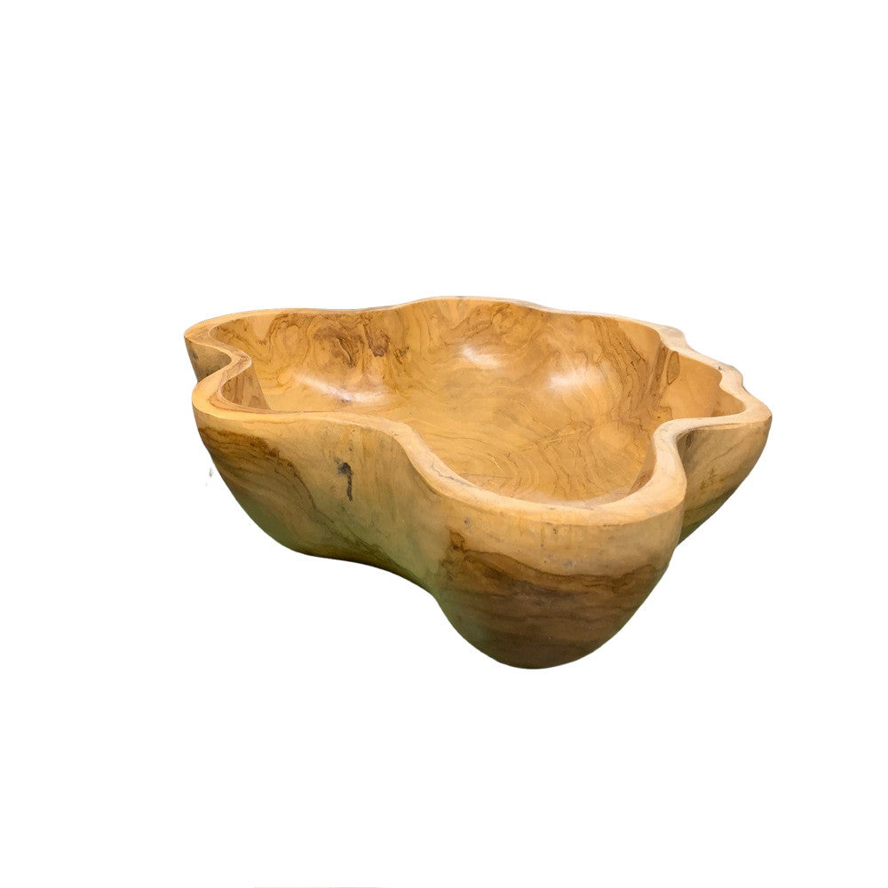 Medium Wooden Bowl - Berbere Imports