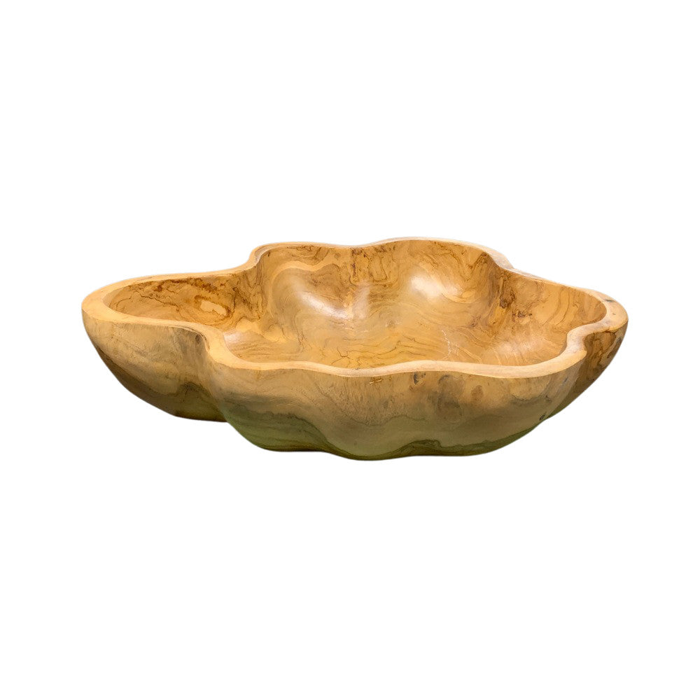 Medium Wooden Bowl - Berbere Imports
