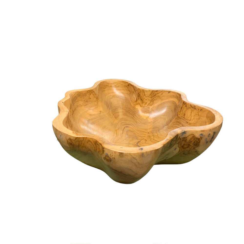 Medium Wooden Bowl - Berbere Imports