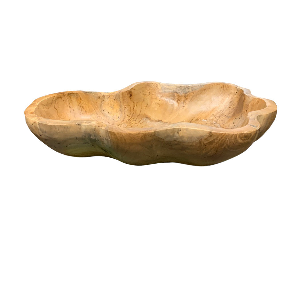 Medium Wooden Bowl - Berbere Imports